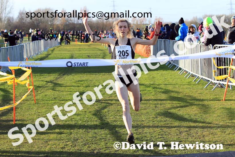 Senior womens 2022 Northern Cross Country Champs., Pontefract. Photo: David T. Hewitson/Sports for All Pics